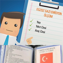 Egzoz emisyon ölçümü için gerekli belgeler